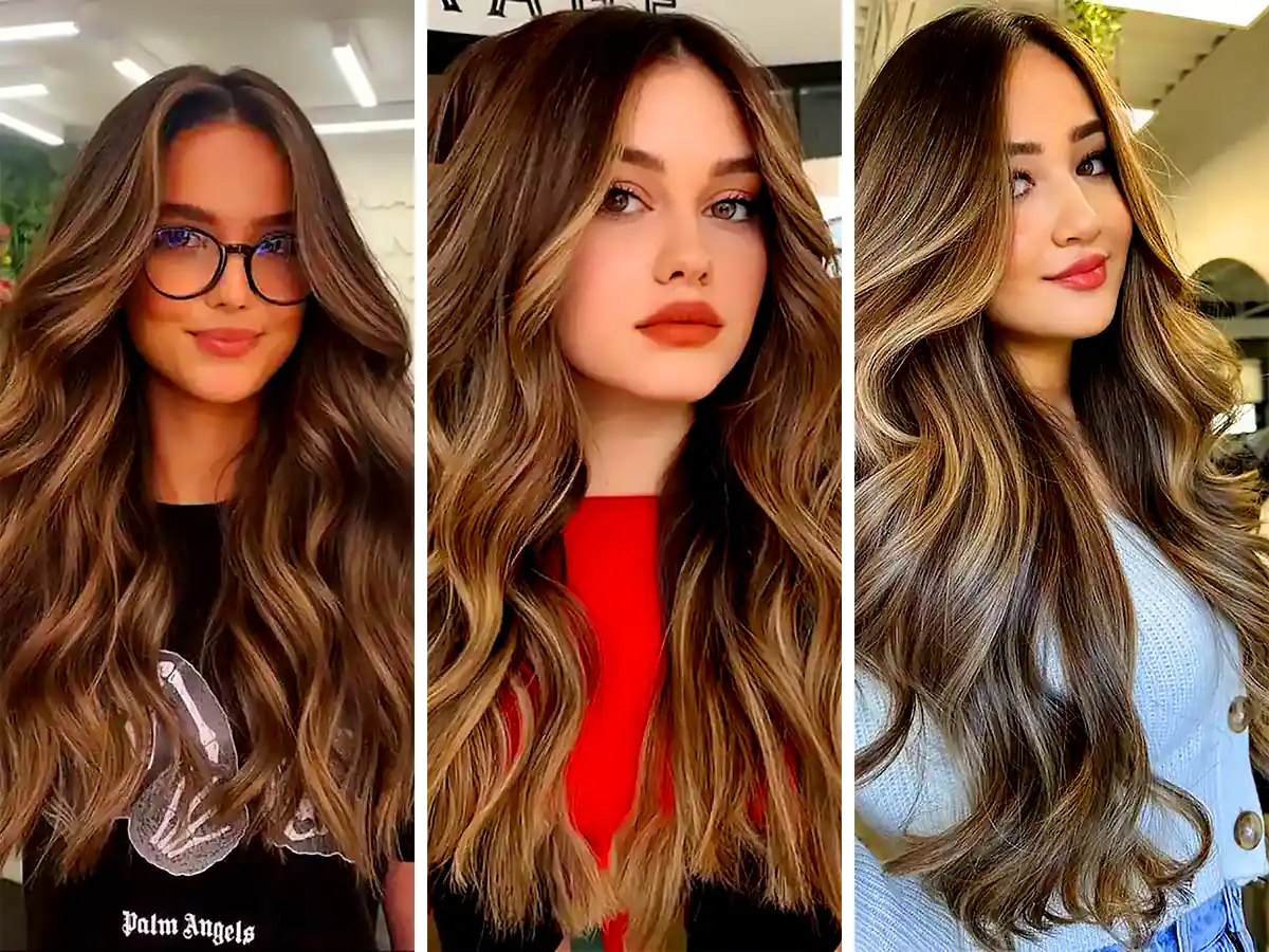 بلوند رنگی و هایلایت یخی