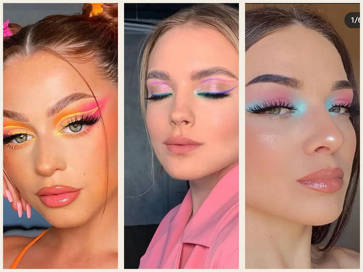 سایه پاستلی برای پوست ایرانی