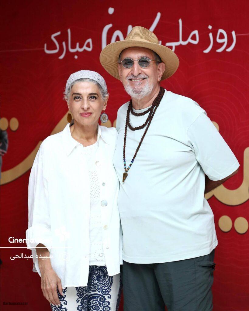 فرهاد آئیش و همسرش مائده طهماسبی فرهاد آئیش و همسرش مائده طهماسبی