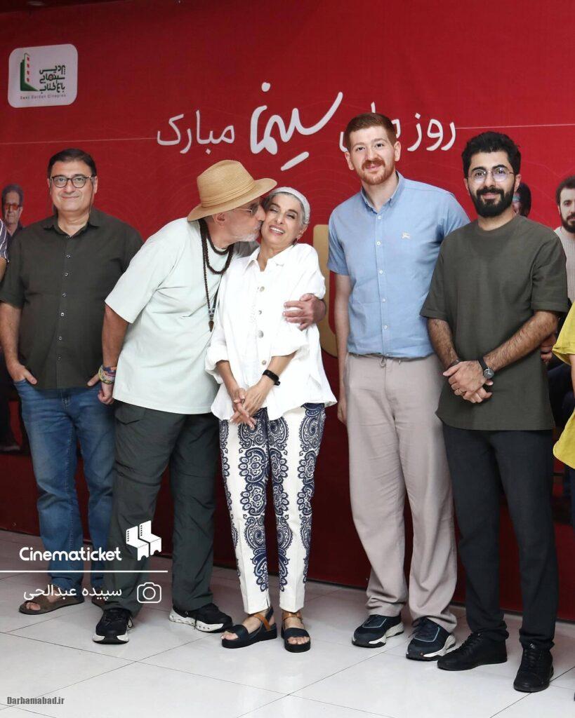 مائده طهماسبی و همسرش فرهاد آئیش مائده طهماسبی و همسرش فرهاد آئیش