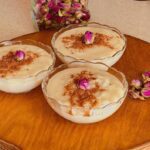 فرنی با آرد برنج