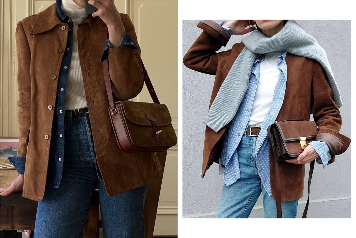 چگونه شومیز یقه‌اسکی را با کت ست کنیم