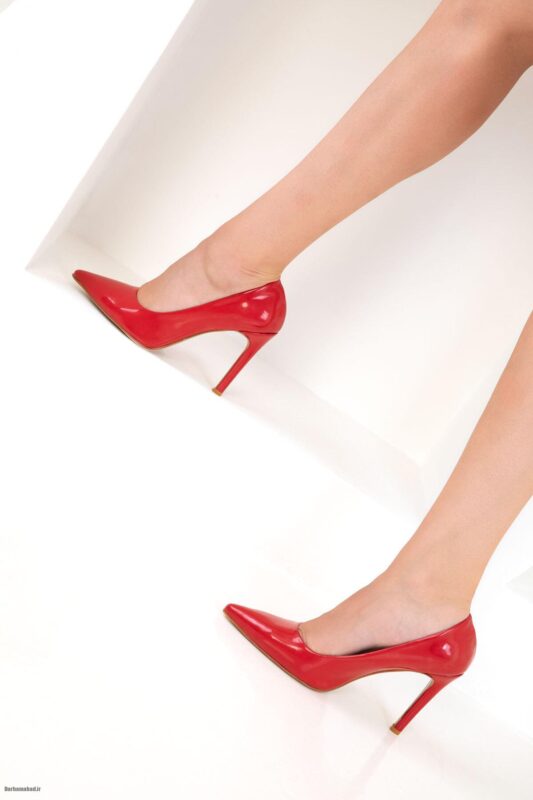 کفش پاشنه بلند قرمز مجلسی
