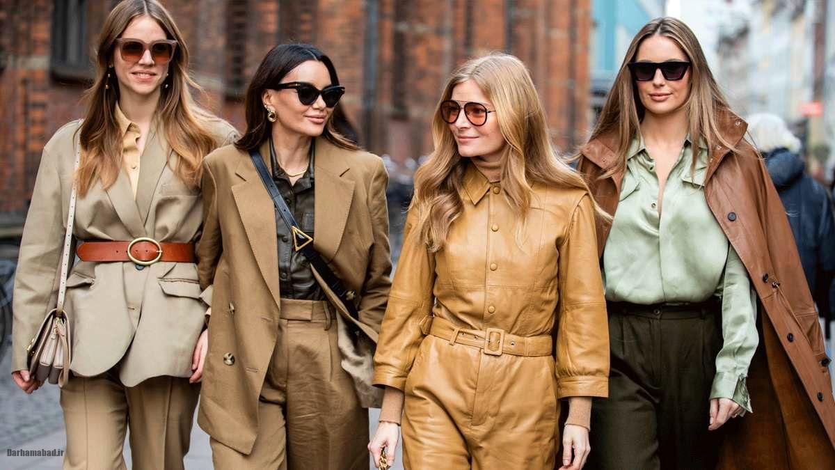 ترکیب رنگ پاییزه