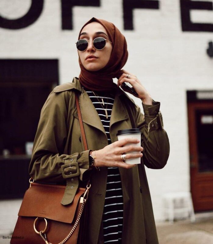 استایل پاییزی برای خانمهای محجبه استایل پاییزی برای خانمهای محجبه