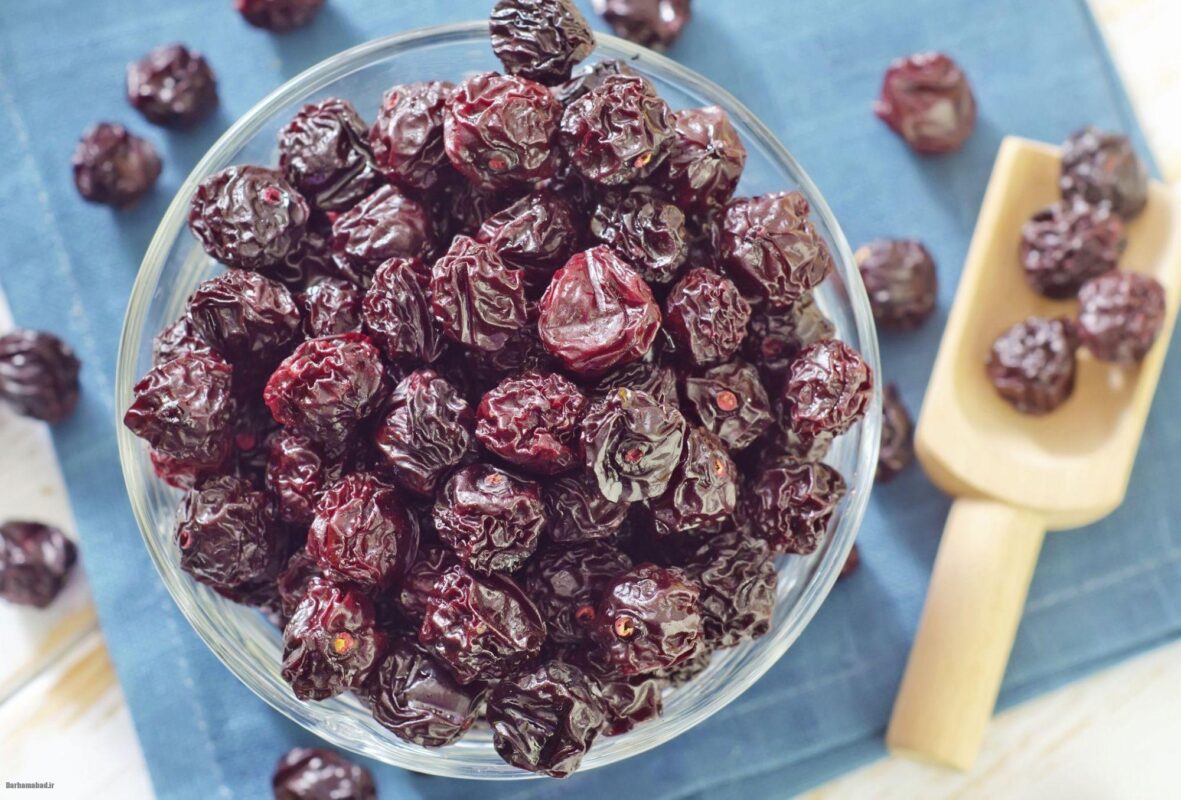 خشک کردن آلبالو