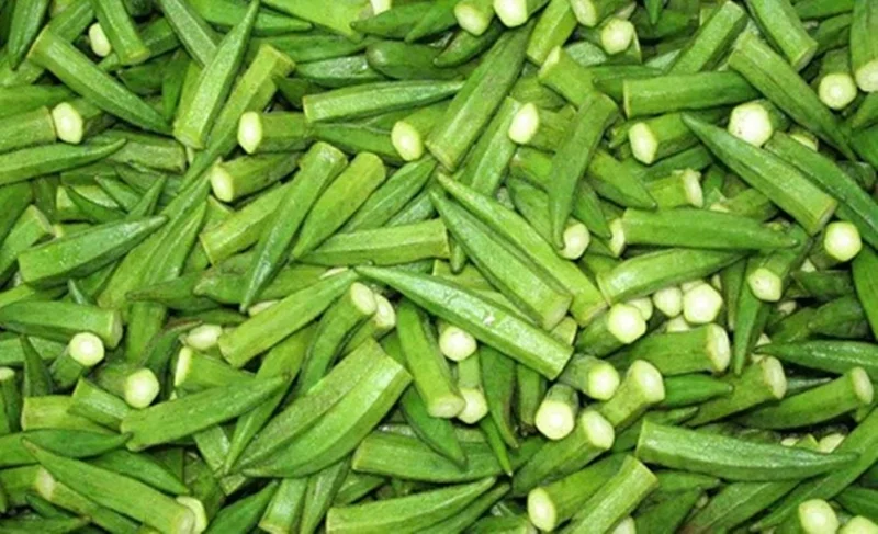 فریز کردن بامیه