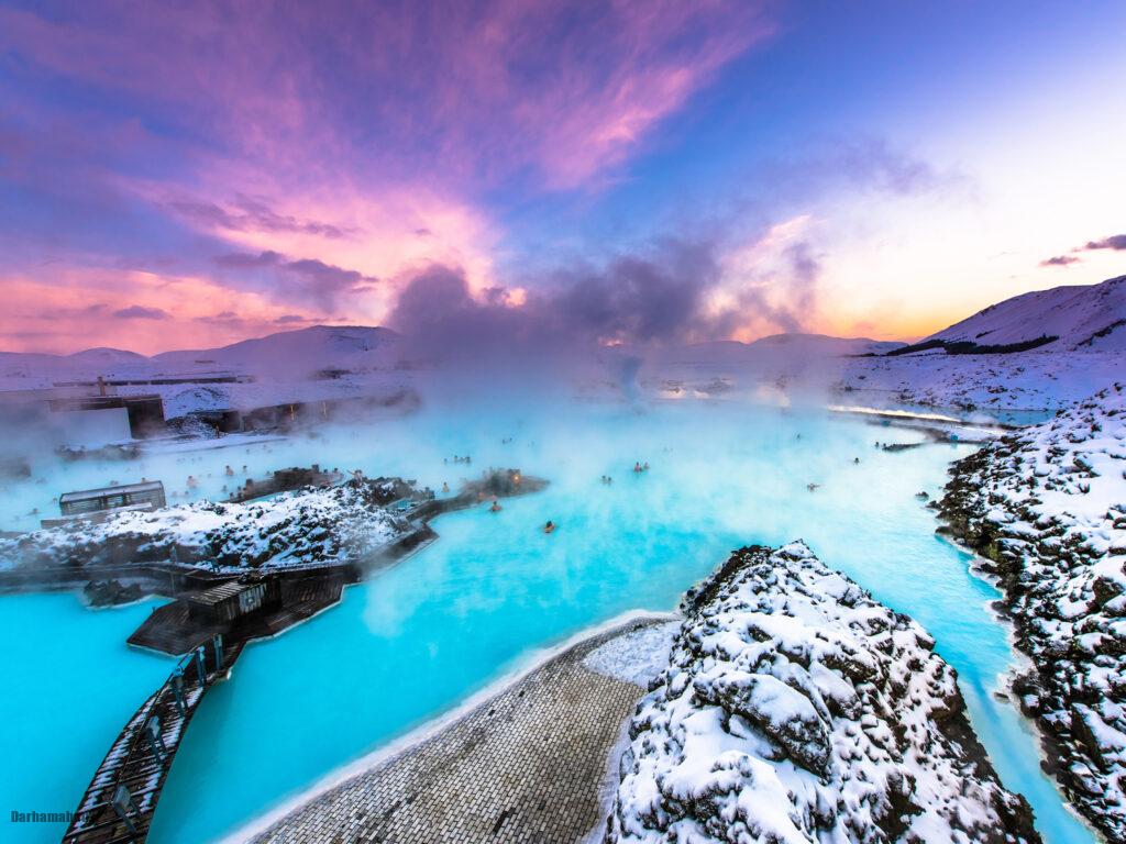 نورهای شمالی در ایسلند