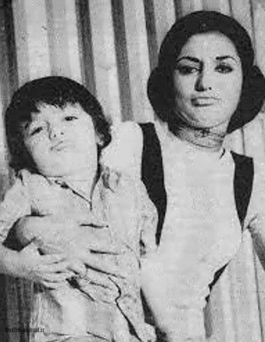 گوگوش و پسرش کامبیز قربانی