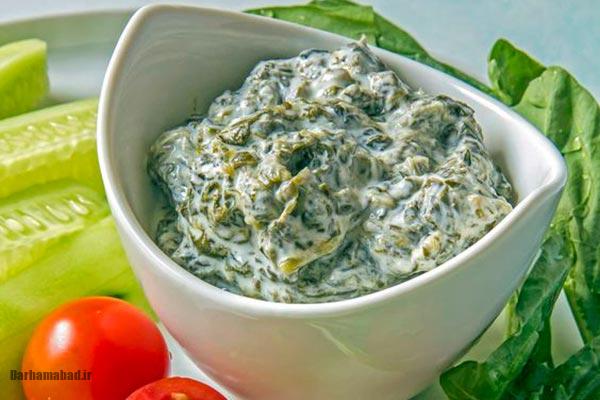 بورانی اسفناج