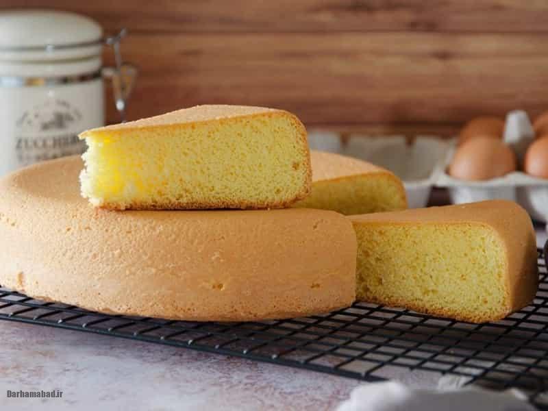 کیک بدون شیر