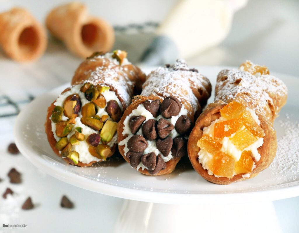 cannoli-italian-dessert4 شیرینی ایتالیایی