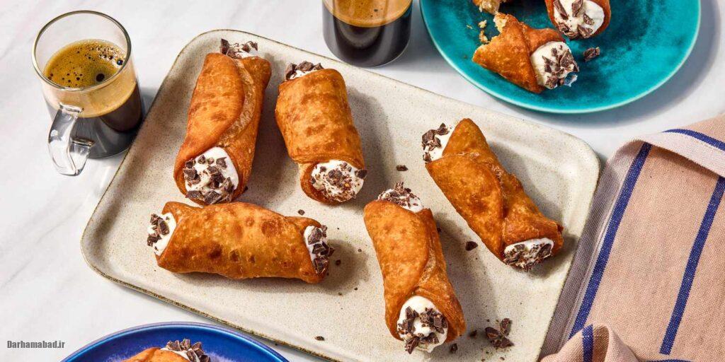 cannoli-italian-dessert6 شیرینی کانولی