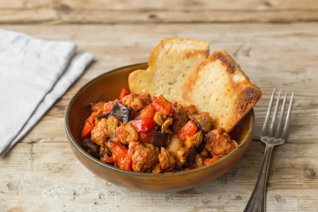 caponata-sicilian-dish6 غذای ایتالیایی