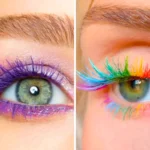 استفاده از ریمل رنگی