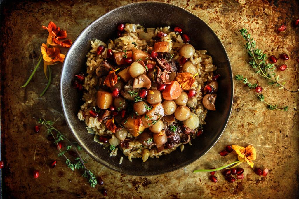 خوراک مرغ فرانسوی