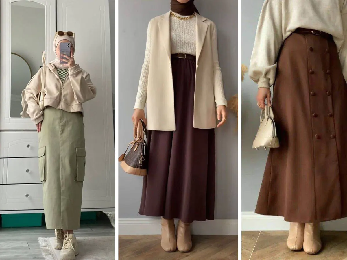 استایل پاییزی برای خانمهای محجبه