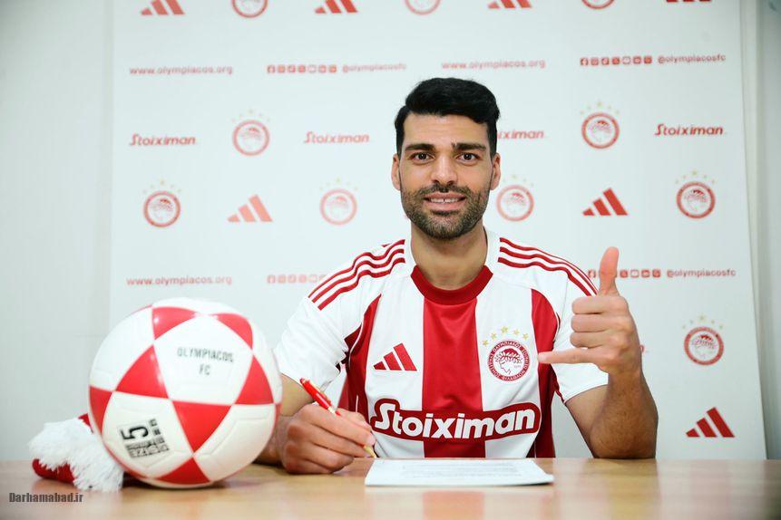 مهدی طاری المپیاکوس و آرسنال