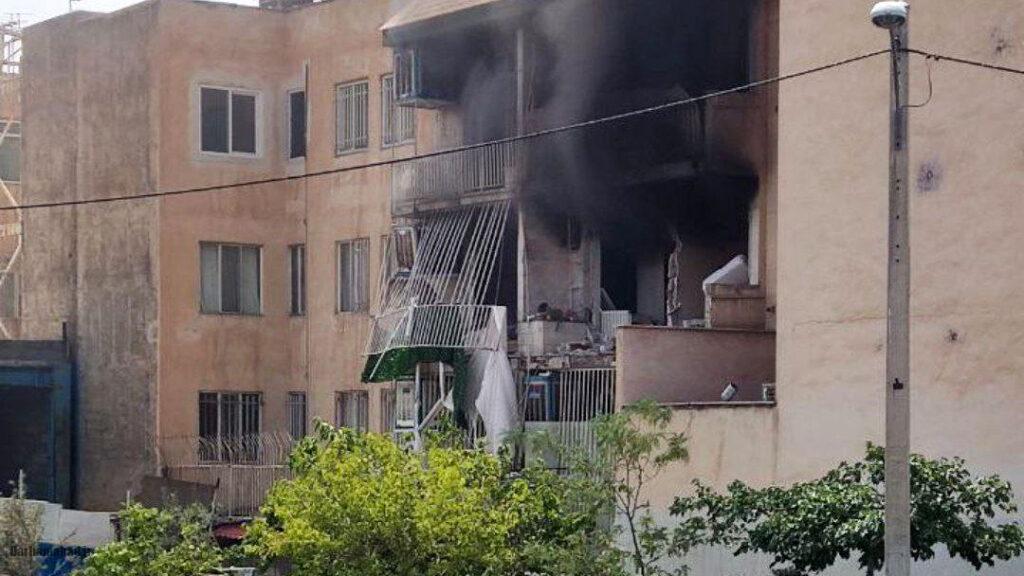 انفجار گاز ملارد