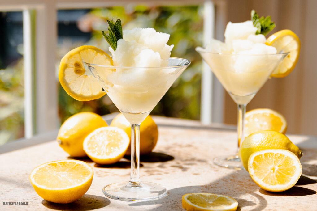 granita-italian-dessert گرانیتای لیمویی