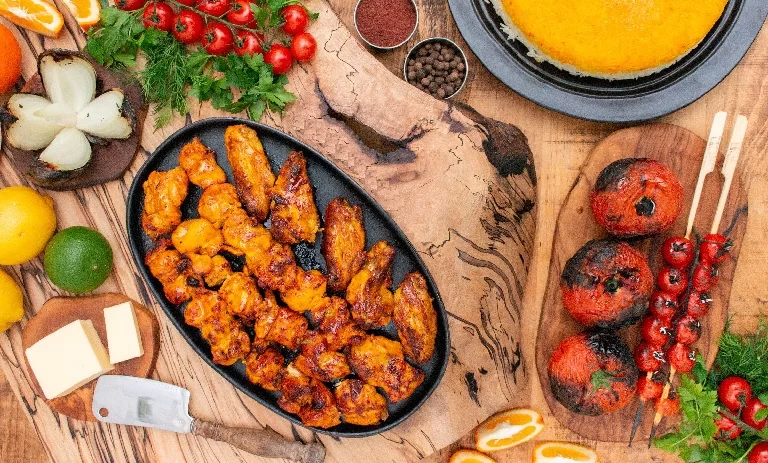 مزه‌دار کردن جوجه کباب