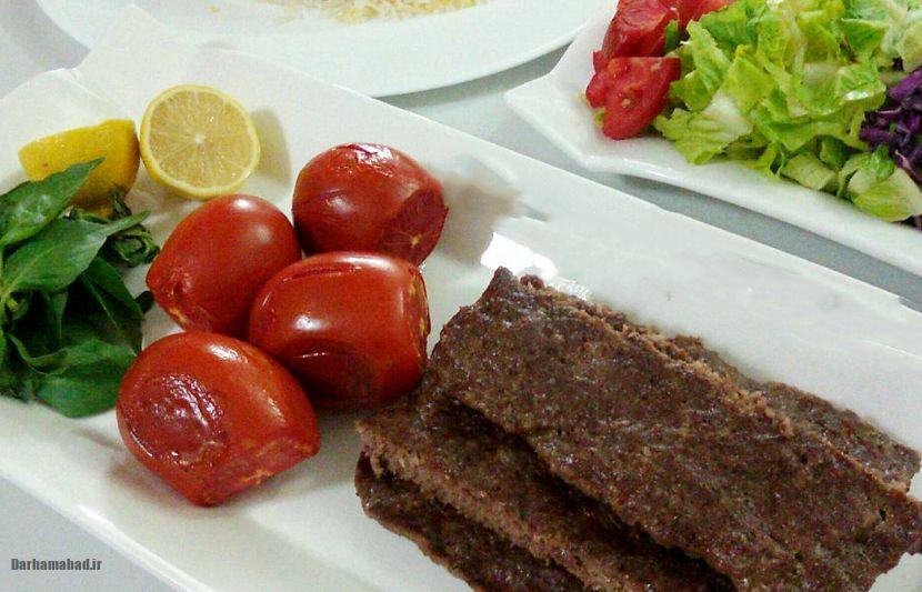 کباب تابه ای با فر