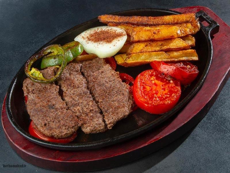 کباب تابه ای با فر