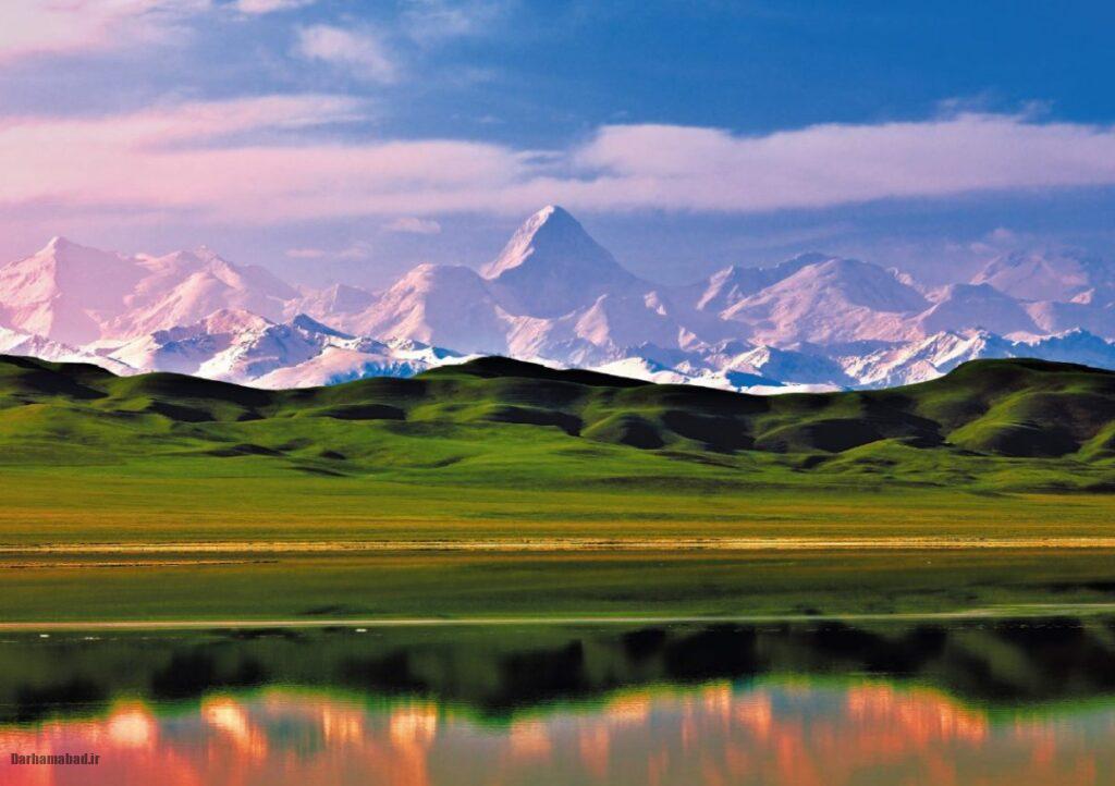 عکس کوهستان قزاقستان عکس کوهستان قزاقستان
