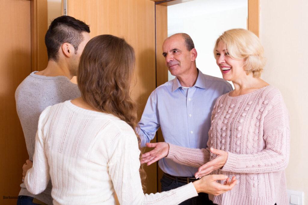 رفتار با خانواده همسر رفتار با خانواده همسر