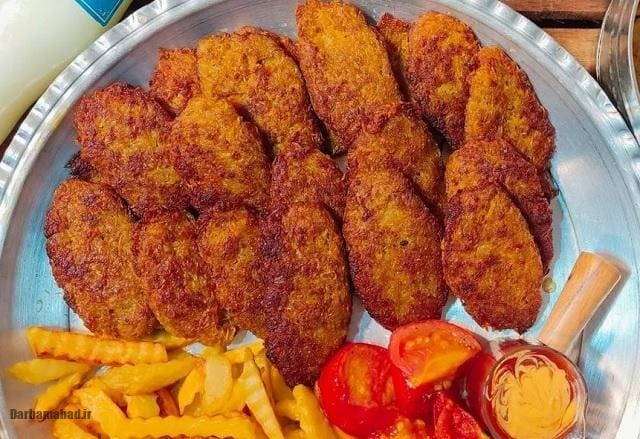 کتلت بدون تخم مرغ