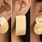 گوشواره‌های بزرگ مینیمال