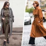 کت بارانی بلند