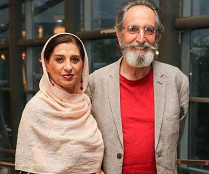 فرهاد آئیش و همسرش مائده طهماسبی