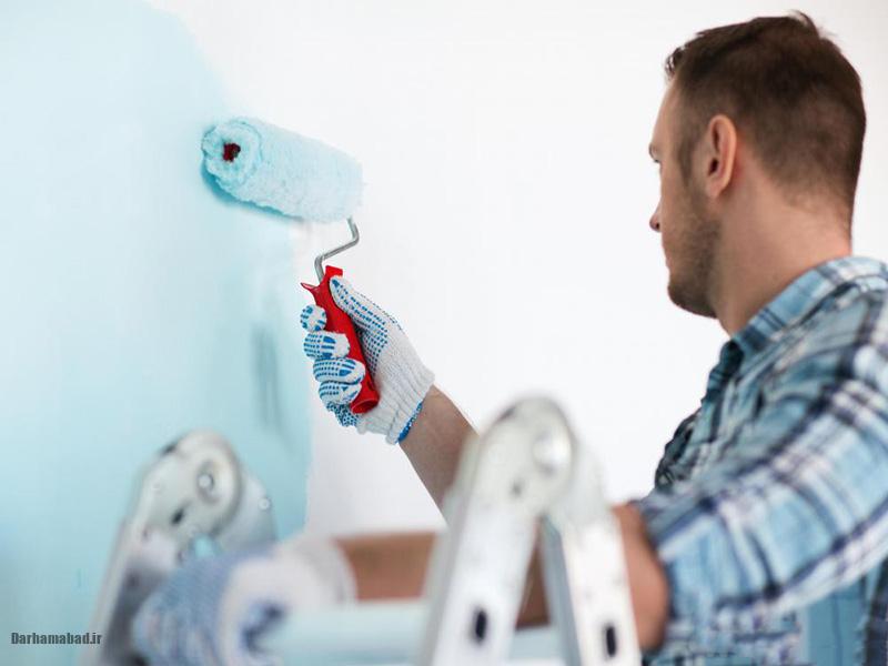 رنگ کردن خانه