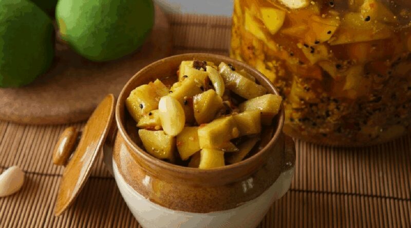 ۵ مرحله برای تهیه ترشی انبه