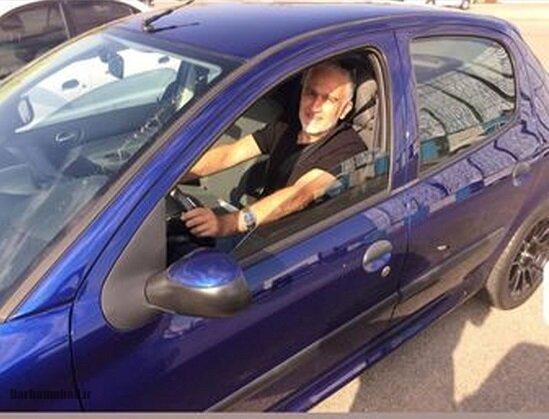 ماشین بیژن بنفشه خواه