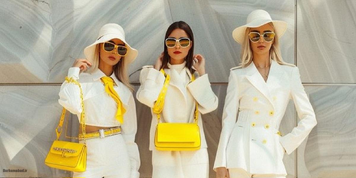 ست کردن لباس سفید ست کردن لباس سفید