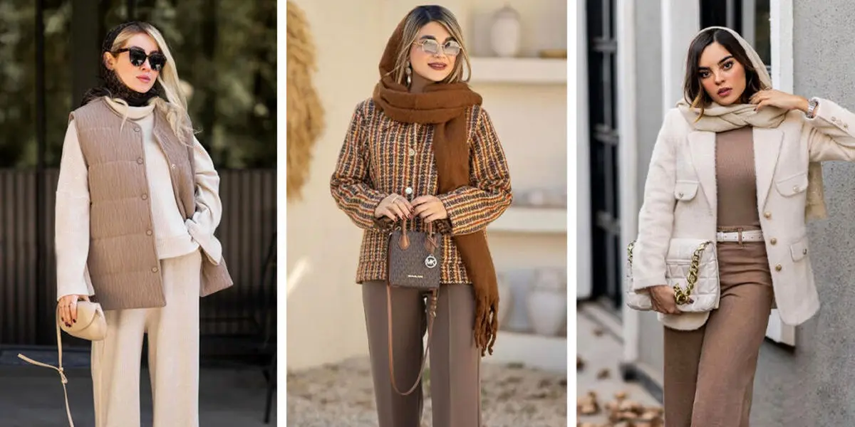 رنگ‌های گرم خاکی پاییز و زمستان ۲۰۲۵