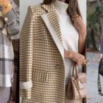 پالتو و مانتو چهارخانه