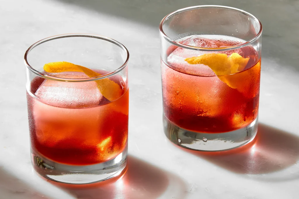 negroni-italian-cocktail3 کوکتل نگرونی