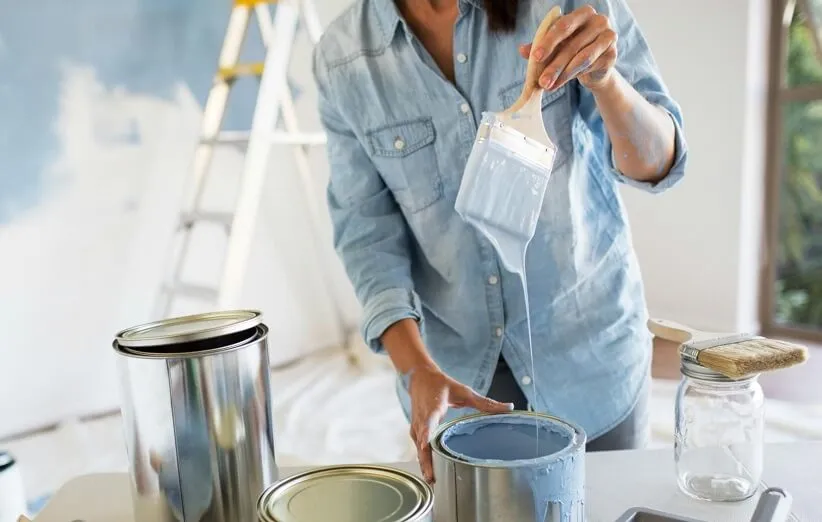 رنگ کردن خانه