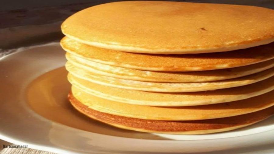 پنکیک ساده پنکیک ساده