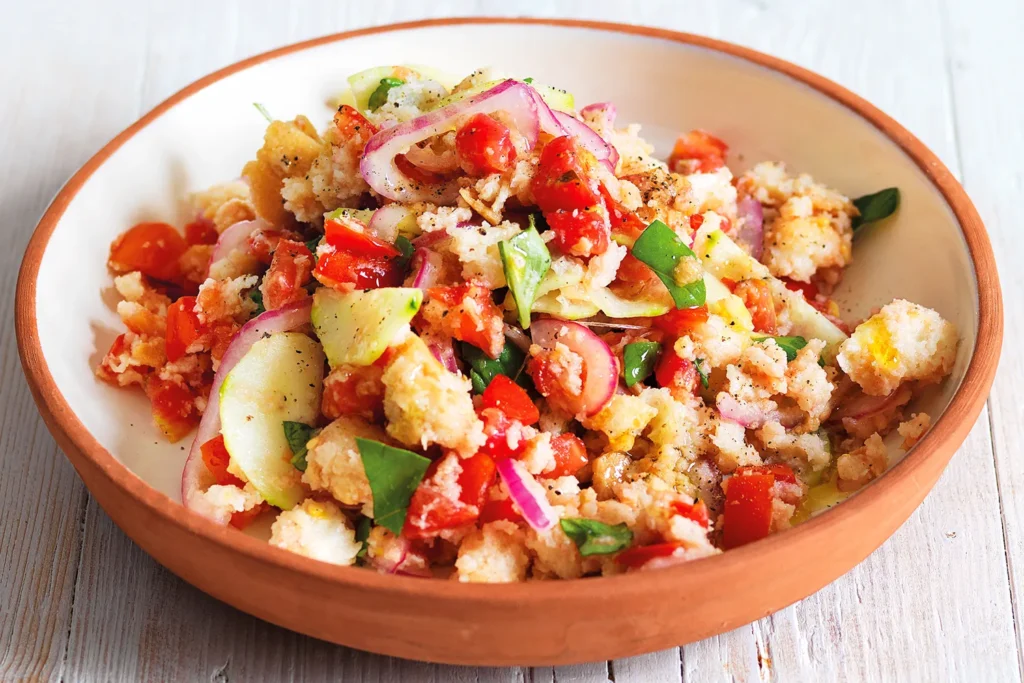 panzanella3 سالاد پانزانلا