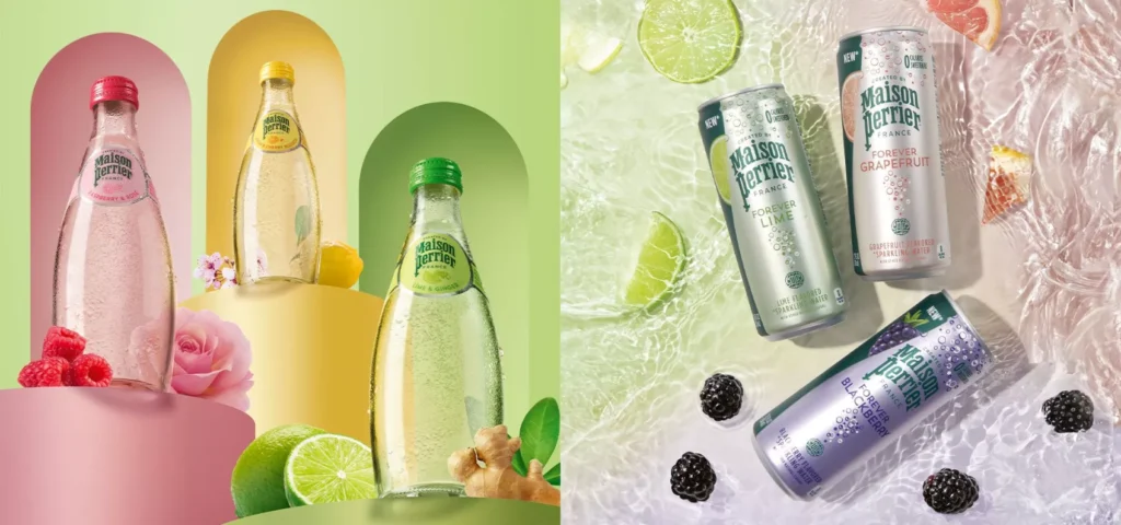 Perrier4 آب گازدار فرانسوی