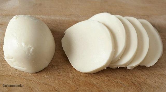 پنیر پیتزا خانگی