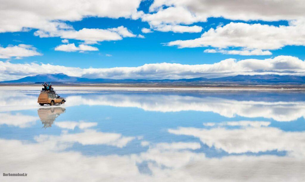 بزرگ‌ترین کویر نمکی جهان