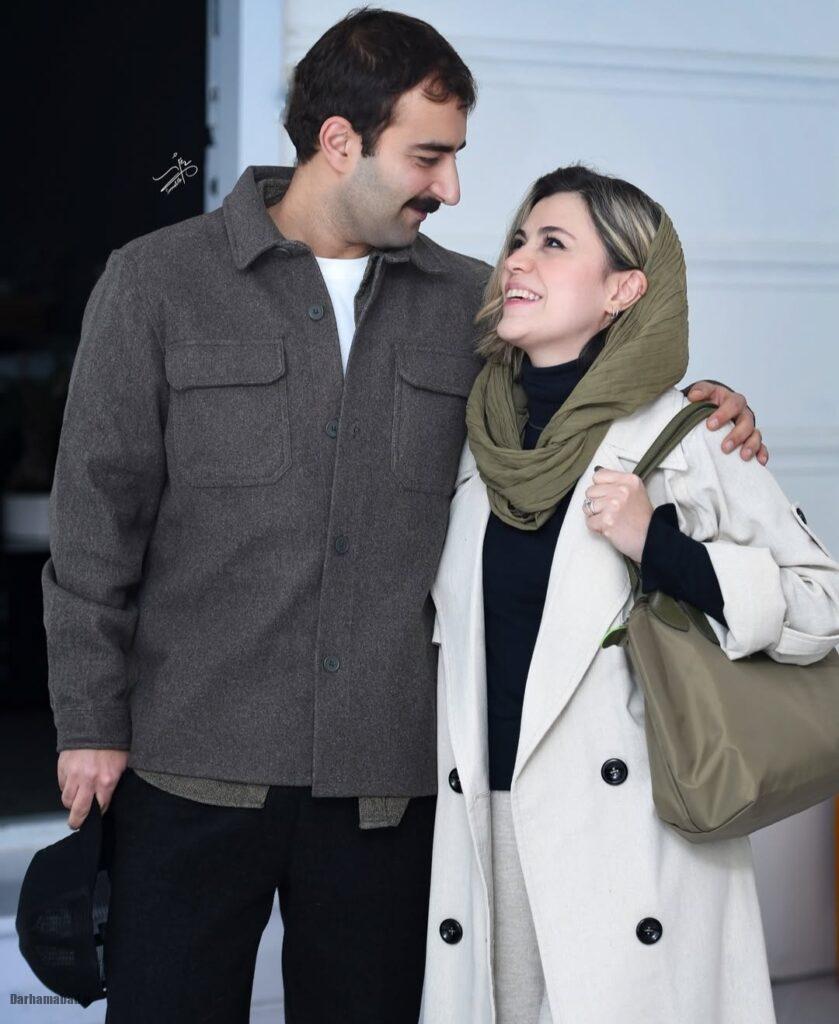 شیدا خلیق و همسرش کیوان ساکت اف