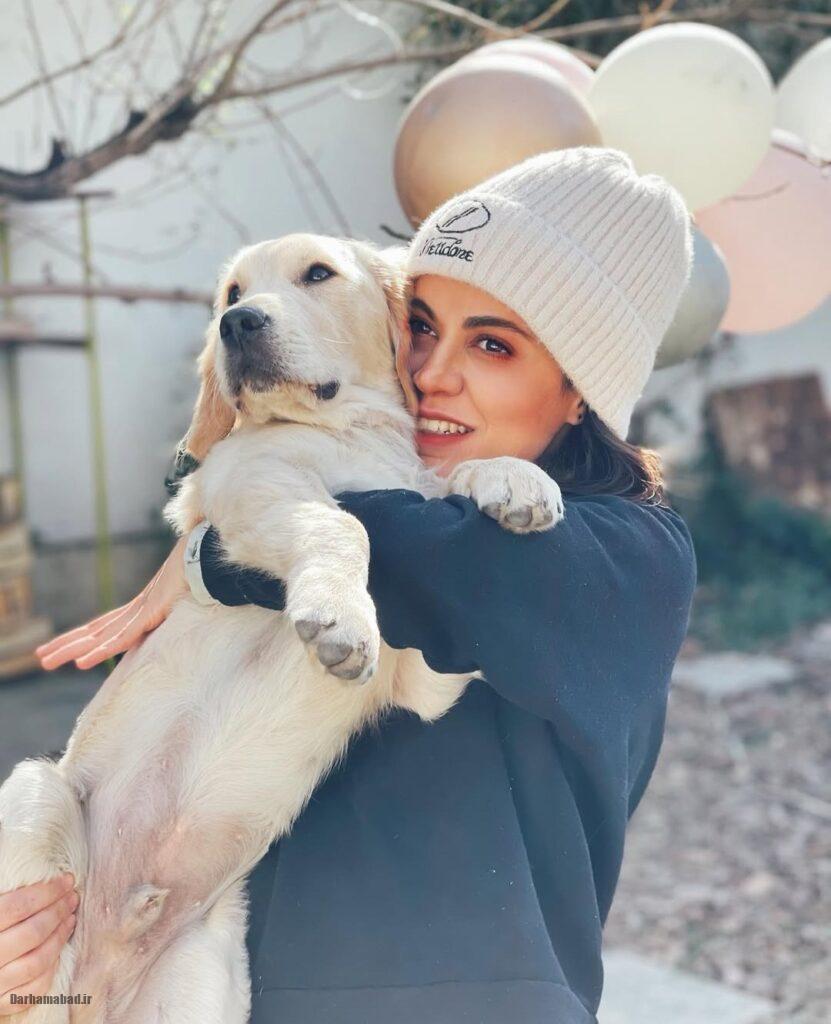 عکس بازیگران و سگ و حیوان خانگی شان