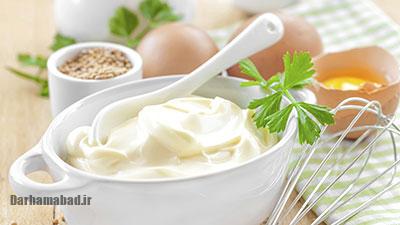 سس مایونز خانگی سس مایونز خانگی