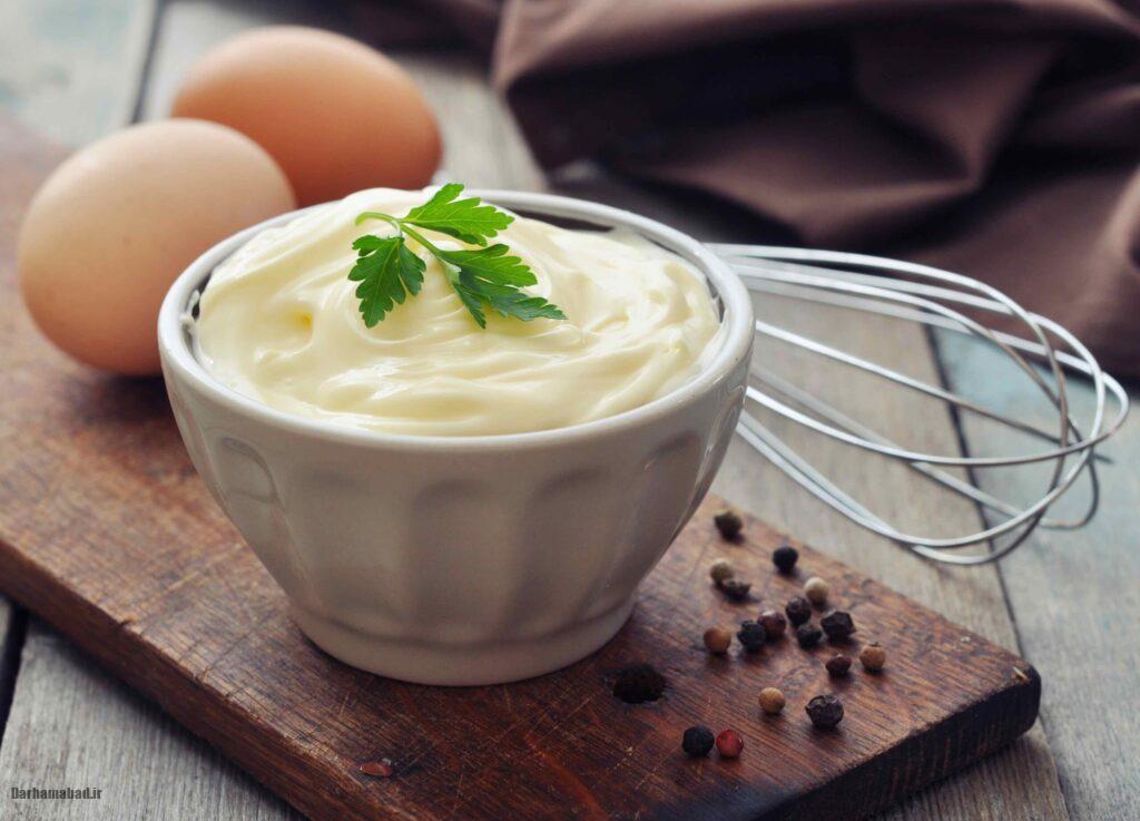 سس مایونز خانگی سس مایونز خانگی